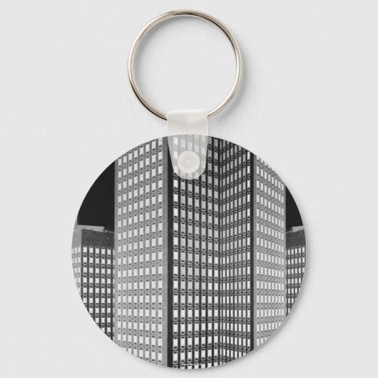 市ブロックのキーチェーン キーホルダー (正面)