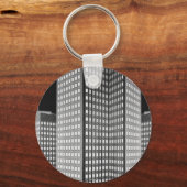 市ブロックのキーチェーン キーホルダー (正面)