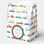 市モダン交通誕生日パーティー フェイバーボックス (オープン)