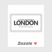 市モダン区 シール (シート)