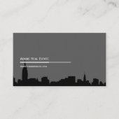 市モダン実在財産の名刺 名刺 (正面)