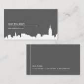 市モダン実在財産の名刺 名刺 (正面/裏面)