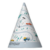 市交通車セカンドボーイ誕生日 パーティーハット (右)