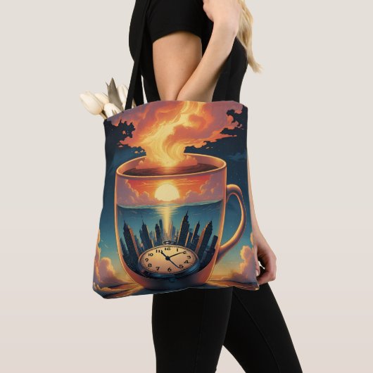 市内のベルトと汚染 トートバッグ (クローズアップ)