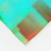 市内のレトロ感覚 フリースブランケット (角)