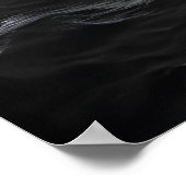 市内の奇妙なサメ | AIアートポスター ポスター (角)