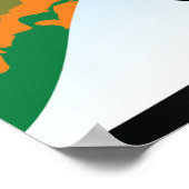 市内の救急車 ポスター (角)