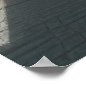 市内の通り | AIアートポスター ポスター (角)