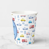 市内交通トラック第2バースデーパーティー 紙コップ (左)