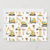 市内交通トラック2nd誕生日パーティー 招待状 (裏面)