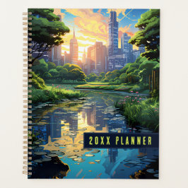 市内公園の池 プランナー手帳