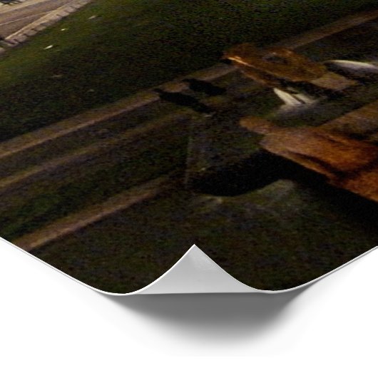 市内航空灯台 ポスター (角)