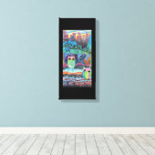 市内雑貨店 キャンバスプリント (インサイチュ (ウッドフロア))