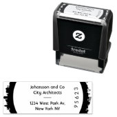 市区建築士 セルフインキングスタンプ (インサイチュ)