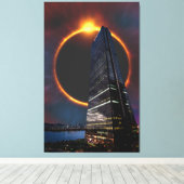 市区町村のキャンバス印刷 キャンバスプリント (インサイチュ (ウッドフロア))