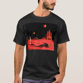 市区町村の火星 Tシャツ