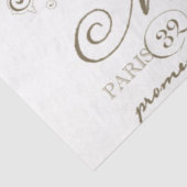 市区町村フランスの名所在地タイポグラフィ分離 薄葉紙 (詳細)