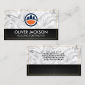 市区町村ロゴ |クリーンシンプル化 名刺 (正面/裏面)