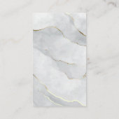 市区町村ロゴ | 大理石 名刺 (裏面)