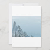 市区町村超高層ビル招待状 招待状 (正面)