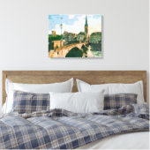 市区町村 キャンバスプリント (インサイチュ (寝室))