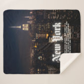 市区町村 シェルパブランケット (正面(横))