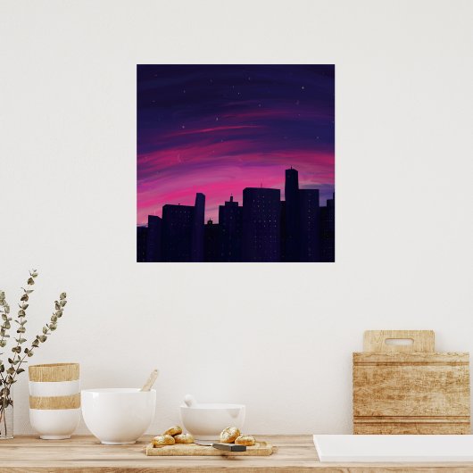 市区町村 ポスター (キッチン)