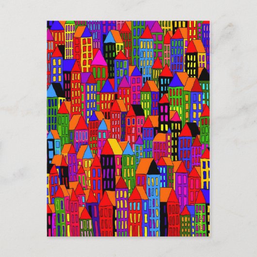 '市区町村 ポストカード (正面)