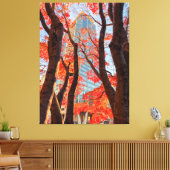 市区町村（赤） キャンバスプリント (インサイチュ (リビング))