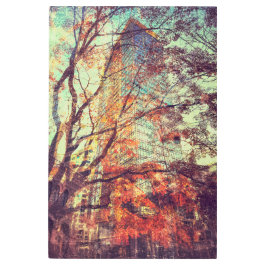 市区町村（赤） メタルプリント