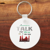 市区町村 – 鍵 キーホルダー (正面)