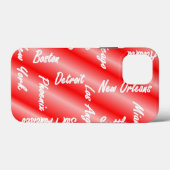 市名 – 米国 – iPhoneケース Case-Mate iPhoneケース (裏面 (横))