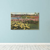 市営バラ園 キャンバスプリント (インサイチュ (ウッドフロア))