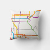 市営地下鉄地図 クッション (裏面)