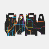 市営地下鉄地図 フェイバーボックス (折り畳みなし)