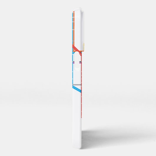 市営地下鉄地図 iPhoneケース (右側面)