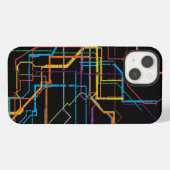 市営地下鉄地図 iPhoneケース (裏面横)