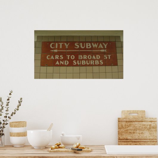 市営地下鉄 ポスター (キッチン)