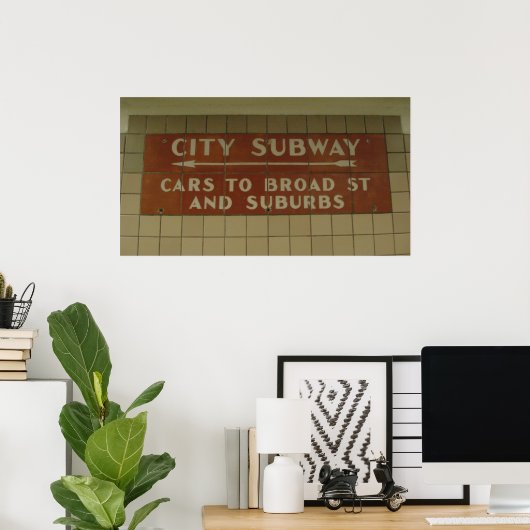 市営地下鉄 ポスター (ホームオフィス)