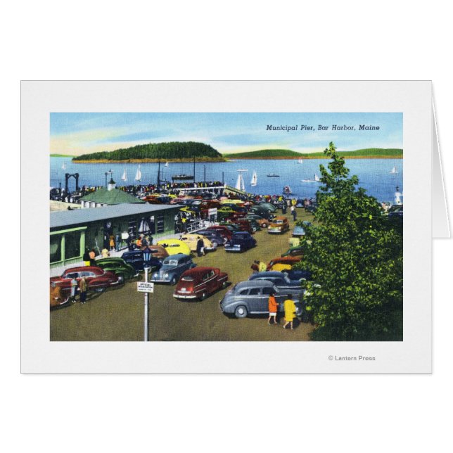 市営桟橋の表示 (正面横)