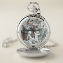 市噴水の女の子の白い姿