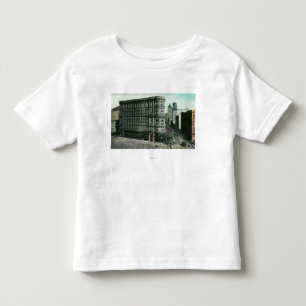 市場および石大工Stsからの洪水Bldg トドラーTシャツ