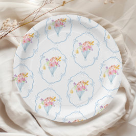 市場お洒落のブライダルシャワーを離れる ペーパープレート