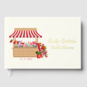 市場お洒落のブライダルシャワー ゲストブック (正面)