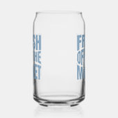 市場お洒落の青いブライダルシャワー ガラス缶 (右)