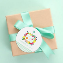 市場からおさえたてのブライダルシャワー フェイバータグ