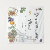市場からおとりよせ 農家の花嫁シャワーの写真 タペストリー (正面(横))