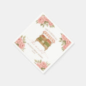 市場からお届けするフレッシュなブライダルシャワーデザイン スタンダードカクテルナプキン (角)