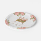 市場からお届けのブライダルシャワーデコレーション ペーパープレート (アングル)