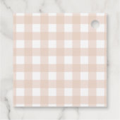 市場からお届け！ フレッシュな結婚前お祝いパーティー フェイバータグ (裏面)